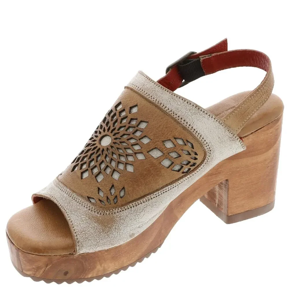 BED|STU WOMEN'S JINKIE NECTAR LUX CASHEW RUSTIC 7.5 MEDIUM